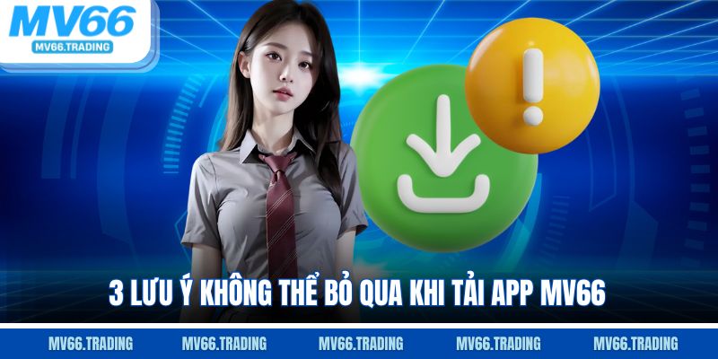 3 lưu ý không thể bỏ qua khi tải app Mv66