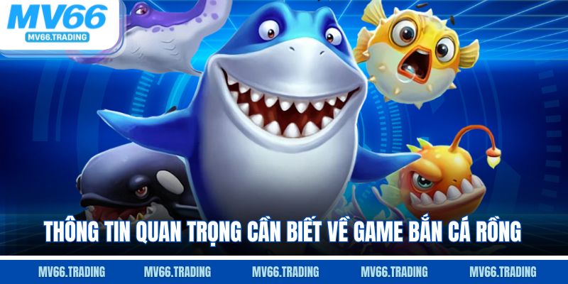 Thông tin quan trọng cần biết về game bắn cá rồng